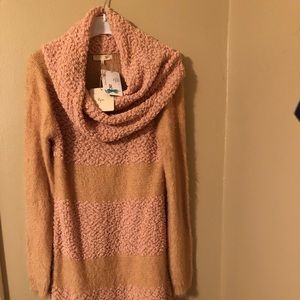 Ryu blush color winter dress